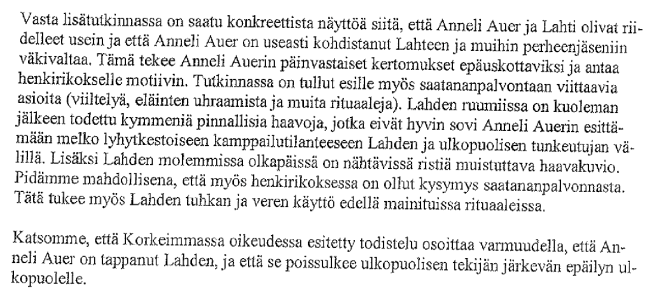 Järkevää epäillä?