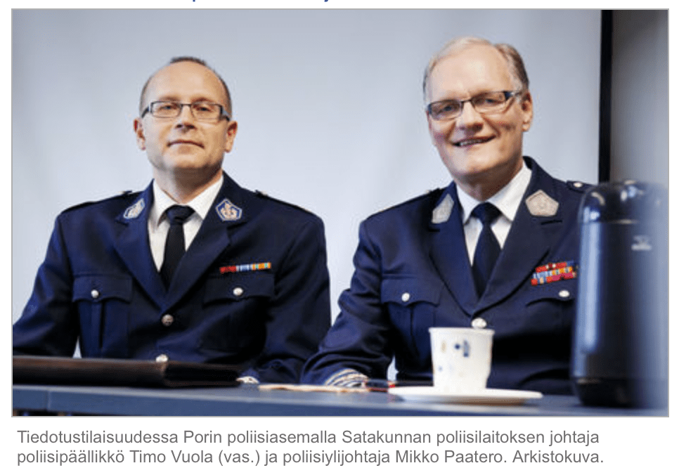 Timo Vuola ja Mikko Paatero