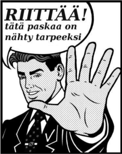 tätä paskaa on nähty tarpeeksi