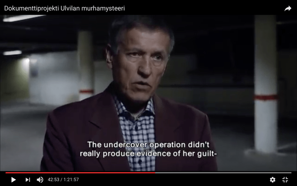 Tutkinnanjohtaja Pauli Kuusiranta käytti kaikkia mahdollisia poliisille suotuja laajoja pakkokeinoja Anneli Aueriin. Perheeseen asetettiin peitepoliisi Seppo tarkkailemaan perheen elämää.